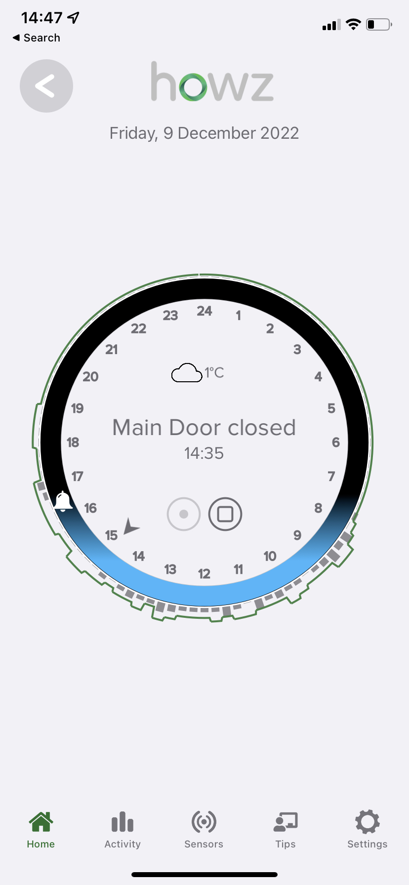 How does the dial work? Howz